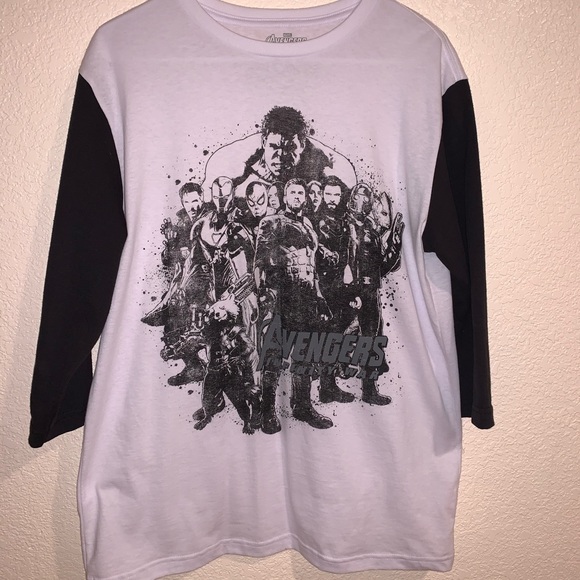 Avengers infinity war quarter sleeve Tshirt SM/C/P - Picture 4 of 7